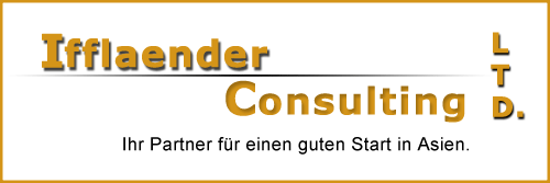 Ifflaender Consulting LTD. - Ihr Partner fr einen guten Start in Asien.